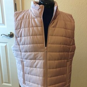 Super Soft Rose Colored Puffy Vest